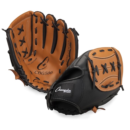 Champion Sports Leather And Vinyl 11" Baseball/Softball Glove CBG500